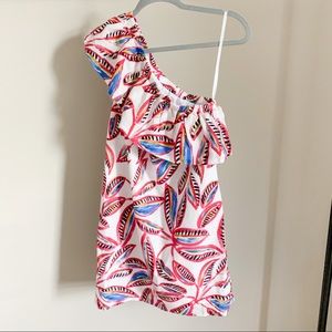 New J Crew Factory Tropical Off Shoulder Dress
